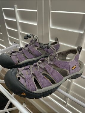 Keen Women's Lavender and Gray Strappy Outdoor Sandals